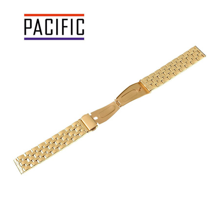 BRANSOLETA STALOWA SLIM - MODEL 45 - 30 - ZŁOTY - 18mm