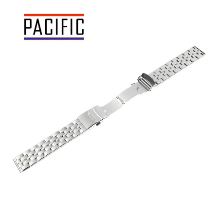 BRANSOLETA - SEMI SOLID - MB 74 - 31 - SREBRNY - 20mm