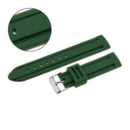 PASEK U09 - 27 - CIEMNY ZIELONY - 20MM