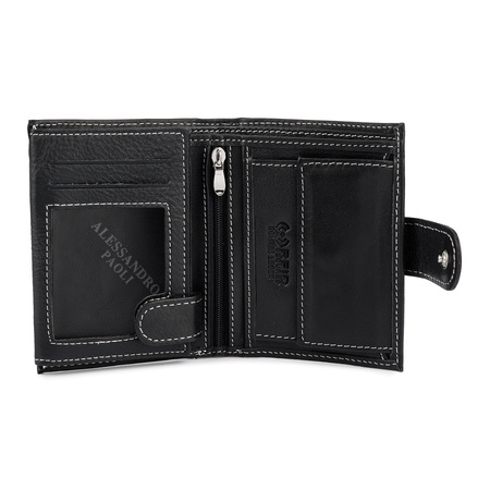 PORTFEL AP 98-121 BLACK 2 / WHITE