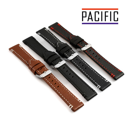 PACIFIC W112 - 1.22 - CZARNY / BIAŁA NIĆ - 22mm