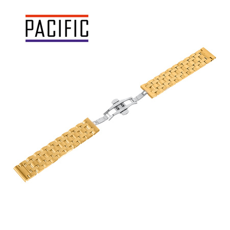 BRANSOLETA - SOLID ZAP. MOT. - MB 58 - 30 - ZŁOTY - 22mm