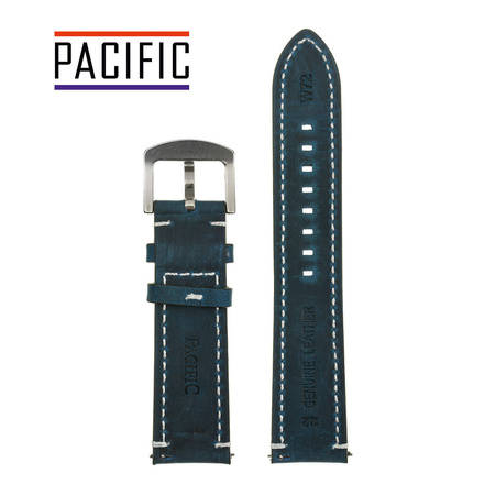 PACIFIC W72 - 5.22 - GRANATOWY / BIAŁA NIĆ - 22MM
