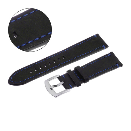 PACIFIC W72 - 1.5 - CZARNY / GRANATOWA NIĆ - 22MM