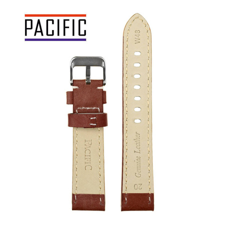 PACIFIC W48 - 2.22 - CIEMNY BRĄZ / BIAŁA NIĆ - 20MM