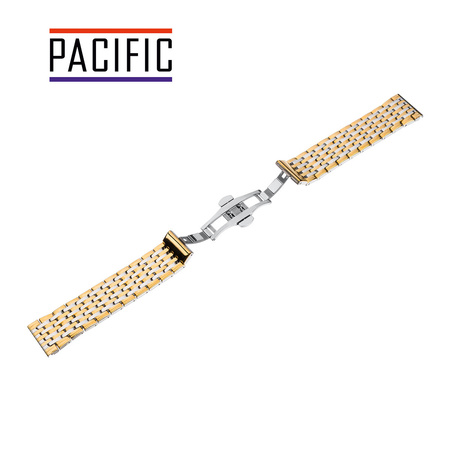 BRANSOLETA - SEMI SOLID - MB 78 - 30/31 - ZŁOTY / SREBRNY - 22mm