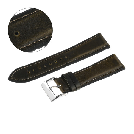 PASEK U29 - 27 - CIEMNY ZIELONY - 20MM