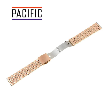 BRANSOLETA - SOLID - MB 07 - 33 - RÓŻOWY ZŁOTY - 24mm