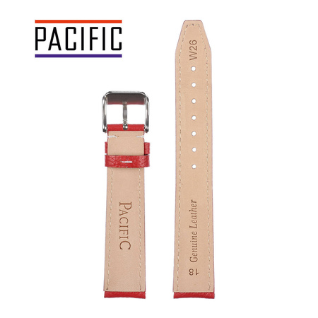 PACIFIC W26 - 6.22 - CZERWONY / BIAŁA NIĆ - 22MM