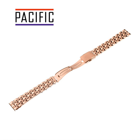 BRANSOLETA - SOLID - MB 19 - 33 - RÓŻOWY ZŁOTY - 20mm