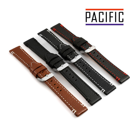 PACIFIC W112 - 1.22 - CZARNY / BIAŁA NIĆ - 20mm