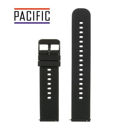 PASEK U27 - 1/BL - CZARNY / CZARNY - 18mm