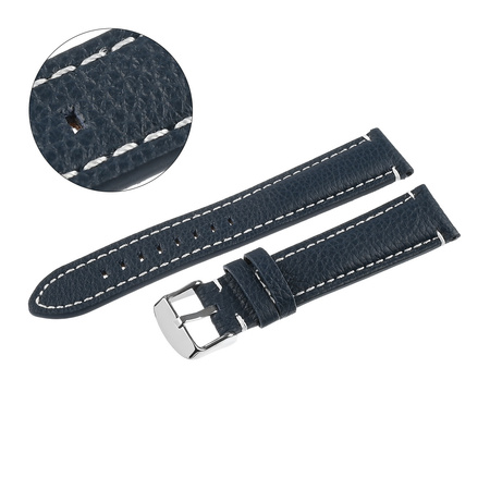 PACIFIC W124 - 5.22 - GRANATOWY / BIAŁA NIĆ - 24MM