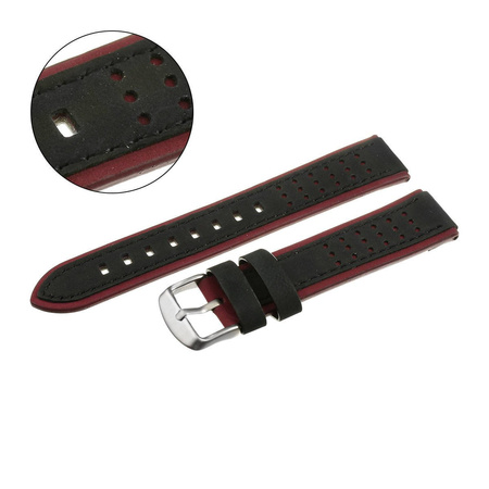 PACIFIC W80 - 1.4 - CZARNY / BORDOWY - 22MM