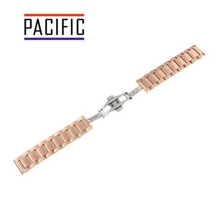 BRANSOLETA - SOLID ZAP. MOT. - MB 57 - 33 - RÓŻOWY ZŁOTY - 22mm