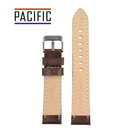 PACIFIC W48 - 2 - CIEMNY BRĄZ - 22MM