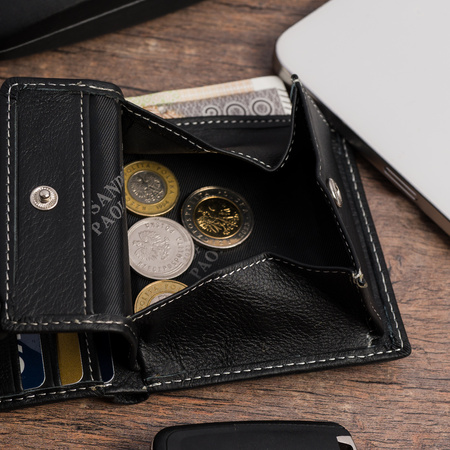 PORTFEL AP 98-110 BLACK 1 / WHITE