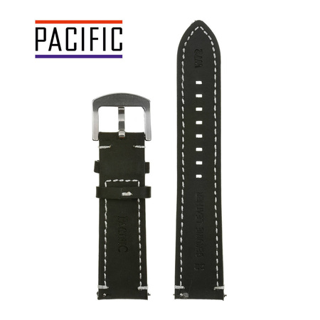 PACIFIC W72 - 1.22 - CZARNY / BIAŁA NIĆ - 22MM