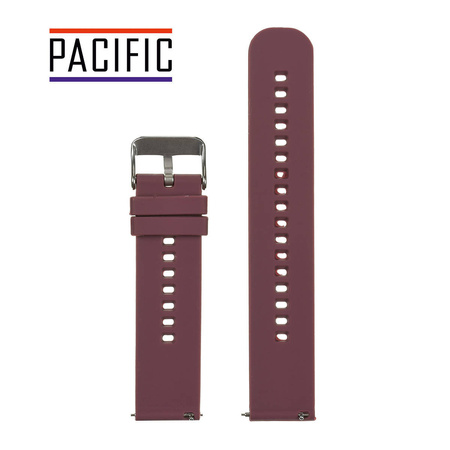 PASEK U27 - 18/SL - FIOLETOWY / SREBRNY - 18mm