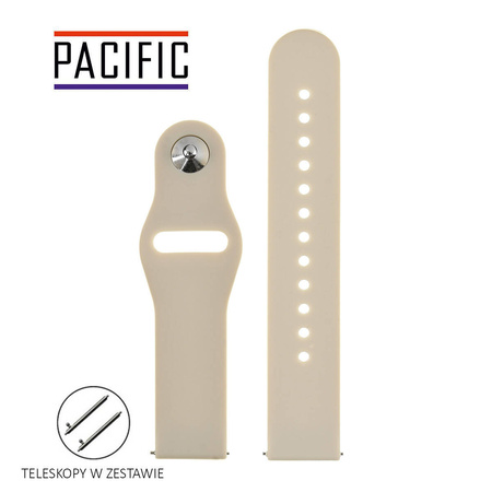 PASEK U21 - 17 - BEŻOWY - 22mm