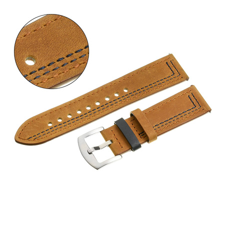 PACIFIC W73 - 3.5 - JASNY BRĄZ / GRANATOWA NIĆ - 20MM