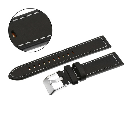 PACIFIC W25 - 1.22 - CZARNY / BIAŁA NIĆ - 28MM