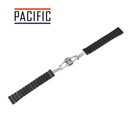 BRANSOLETA - SOLID ZAP. MOT. - MB 51 - 1 - CZARNY - 16mm