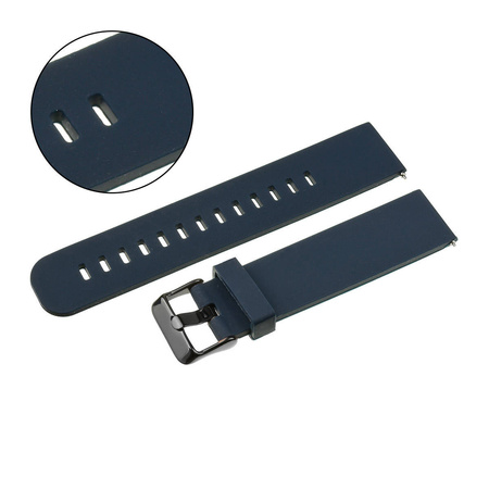 PASEK U15 - 5/B - GRANATOWY / CZARNY - 20MM