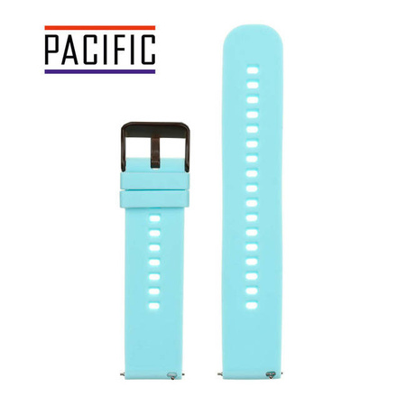 PASEK U27 - 19/BL - JASNY NIEBIESKI / CZARNY - 18mm