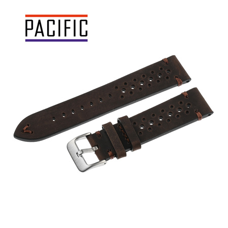 PACIFIC W28 - 2 - CIEMNY BRĄZ - 22MM