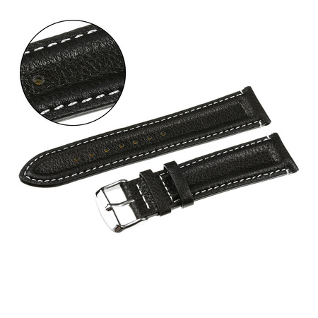 PACIFIC W65 - 1.22 - CZARNY / BIAŁA NIĆ - 22MM