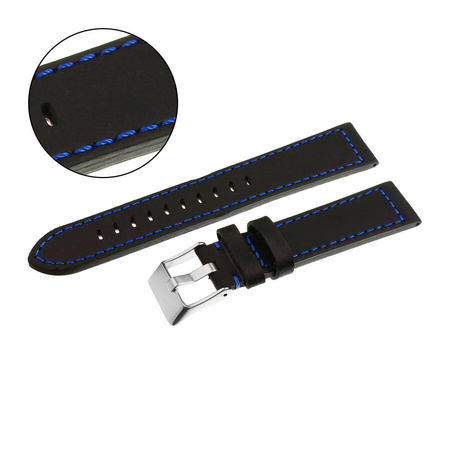 PACIFIC W25 - 1.5 - CZARNY / GRANATOWA NIĆ - 20MM