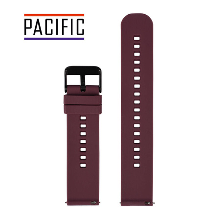 PASEK U27 - 18/BL - FIOLETOWY / CZARNY - 20mm