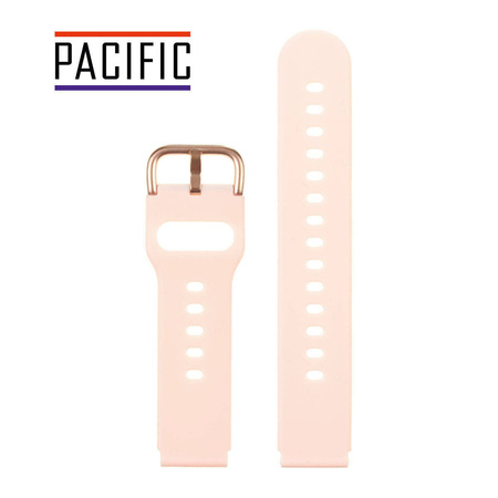 PASEK U01 - 13/RG - JASNY RÓŻOWY / RÓŻOWY ZŁOTY - 20MM