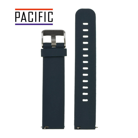 PASEK U15 - 5/S - GRANATOWY / SREBRNY - 20MM