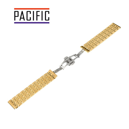 BRANSOLETA - SOLID ZAP. MOT. - MB 55 - 30 - ZŁOTY - 22mm