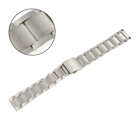 BRANSOLETA - SOLID - MB 09 - 31 - SREBRNY - 28mm