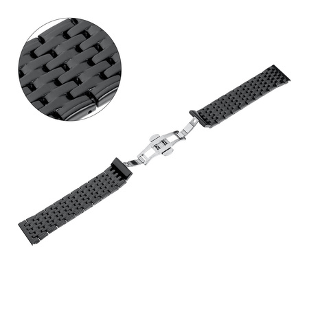 BRANSOLETA - SEMI SOLID - MB 78 - 1 - CZARNY - 22mm