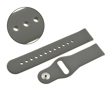 PASEK U21 - 7 - CIEMNY SZARY - 22mm