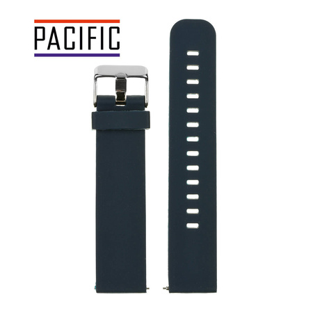 PASEK U15 - 5/S - GRANATOWY / SREBRNY - 20MM