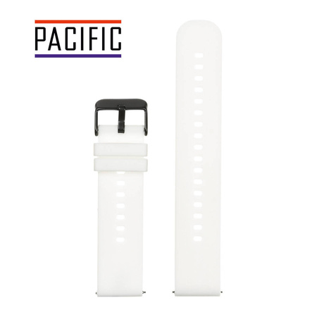 PASEK U27 - 22/BL - BIAŁY / CZARNY - 18mm