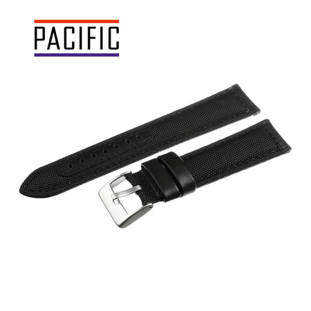 PACIFIC W34 - 1 - CZARNY / CZARNA NIĆ - 20MM