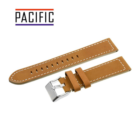 PACIFIC W25 - 3.22 - JASNY BRĄZ / BIAŁA NIĆ - 22MM