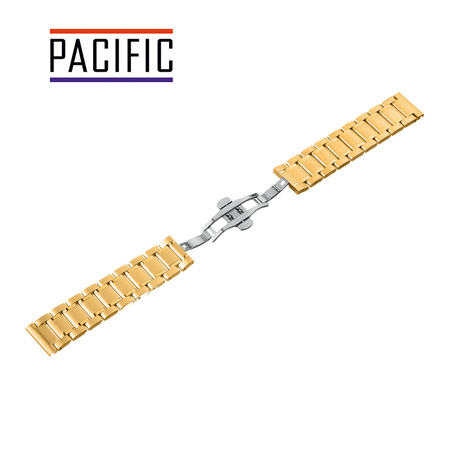 BRANSOLETA - SOLID ZAP. MOT. - MB 59 - 30 - ZŁOTY - 22mm