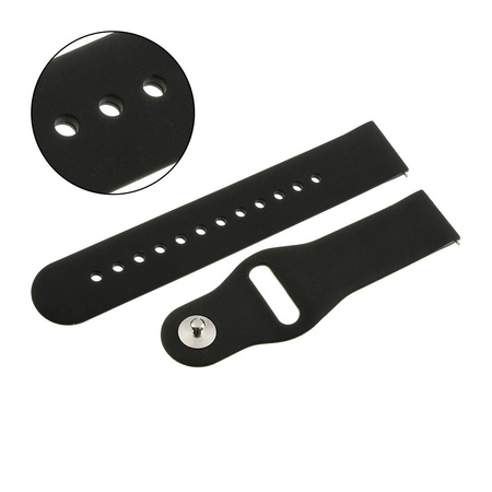 PASEK U21 - 1 - CZARNY - 20mm