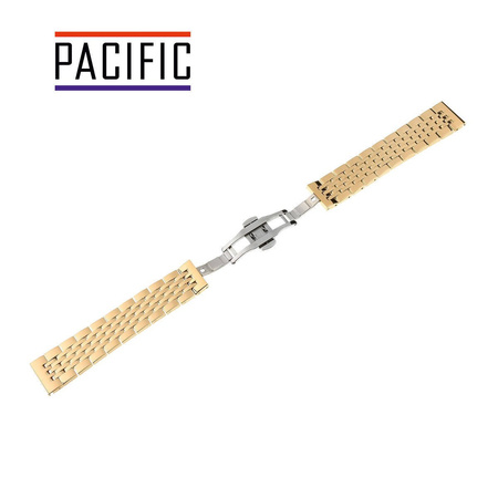 BRANSOLETA - SOLID ZAP. MOT. - MB 54 - 30 - ZŁOTY - 14MM