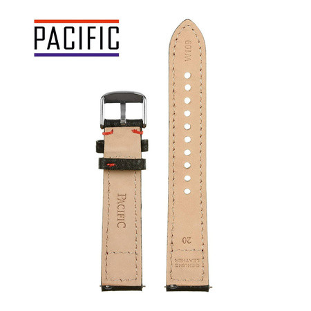 PACIFIC W109 - 1.6 - CZARNY / CZERWONA NIĆ - 22mm