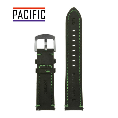 PACIFIC W72 - 1.27 - CZARNY / ZIELONA NIĆ - 22MM