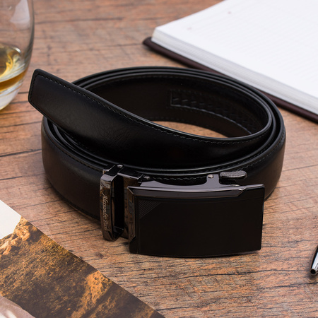 PASEK DO SPODNI AP 01-002 BLACK - PAKIET 5 SZTUK