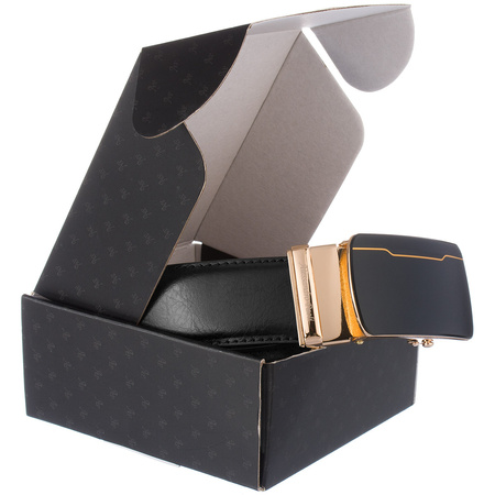 PASEK DO SPODNI AP 01-017 BLACK - PAKIET 5 SZTUK